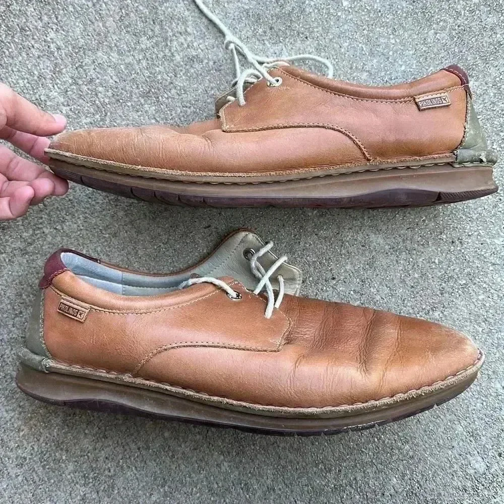 Pikolinos Navas Leather Shoes with Laces
